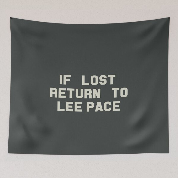 Item preview, If Lost Return to Lee Pace Tee designed and sold by deluluhaze.