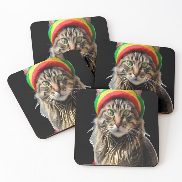 Item preview, Rastafarian Feline w/Hat designed and sold by KoliBabb.