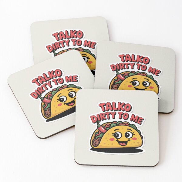 Item preview, Talko Dirty To Me - Funny Flirty Taco Sticker  designed and sold by Arthoughts.