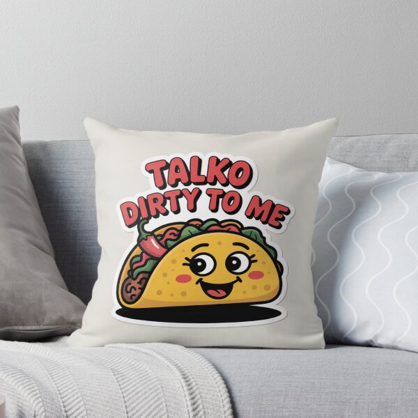 Item preview, Talko Dirty To Me - Funny Flirty Taco Sticker  designed and sold by Arthoughts.