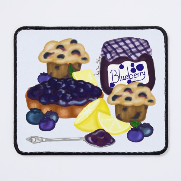 Item preview, Blueberry Baked Goods designed and sold by Tres Corda Designs.