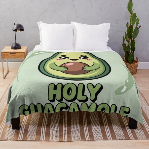 Item preview, Holy Guacamole - Cute Funny Avocado Sticker designed and sold by Arthoughts.