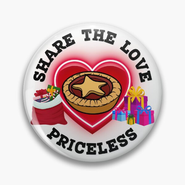 Item preview, Share the Love of Mince Pies - Priceless. designed and sold by MPC-Mince-Pies.