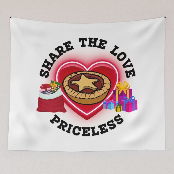 Item preview, Share the Love of Mince Pies - Priceless. designed and sold by MPC-Mince-Pies.
