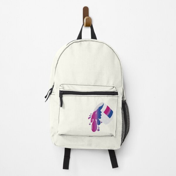 Item preview, Bisexual Pride Overflow – Paint Can Art designed and sold by Rainbowtree8.