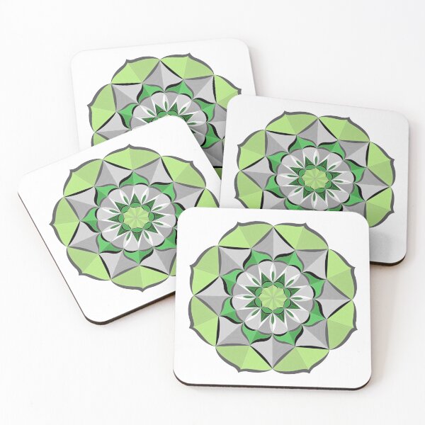 Item preview, Aromantic Pride Mandala designed and sold by EBParsley.