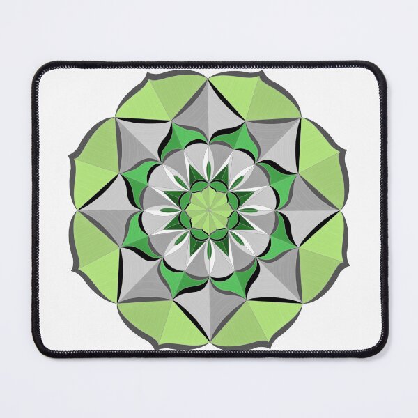 Item preview, Aromantic Pride Mandala designed and sold by EBParsley.