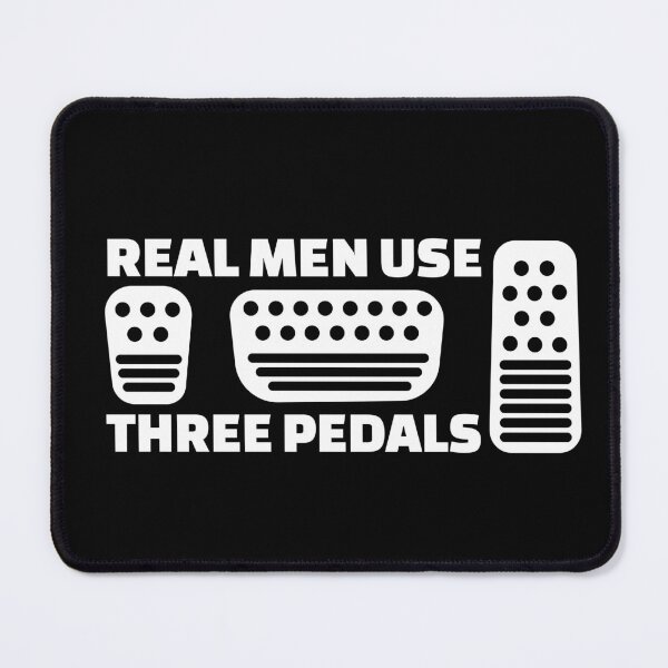 Item preview, Real Men Use 3 Pedals – Stick Shift Driver T-Shirt for Car Enthusiasts designed and sold by Rifart Shop.