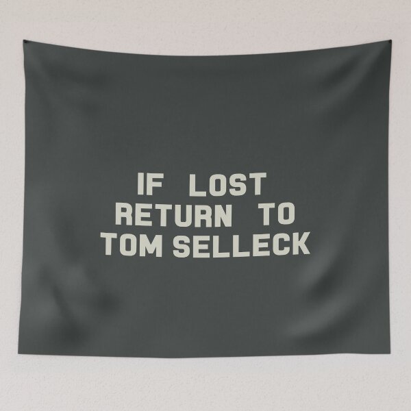 Artikelvorschau, If Lost Return to Tom Selleck Tee entworfen und verkauft von 2000sbabyangel.