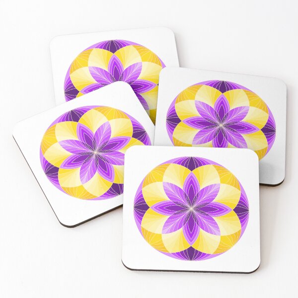 Item preview, Intersex Pride Mandala designed and sold by EBParsley.