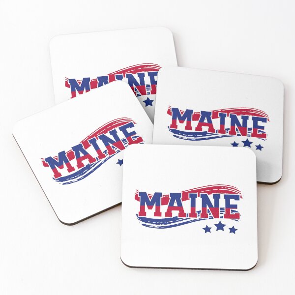 Item preview, Maine (America!) designed and sold by Whackadoodletee.