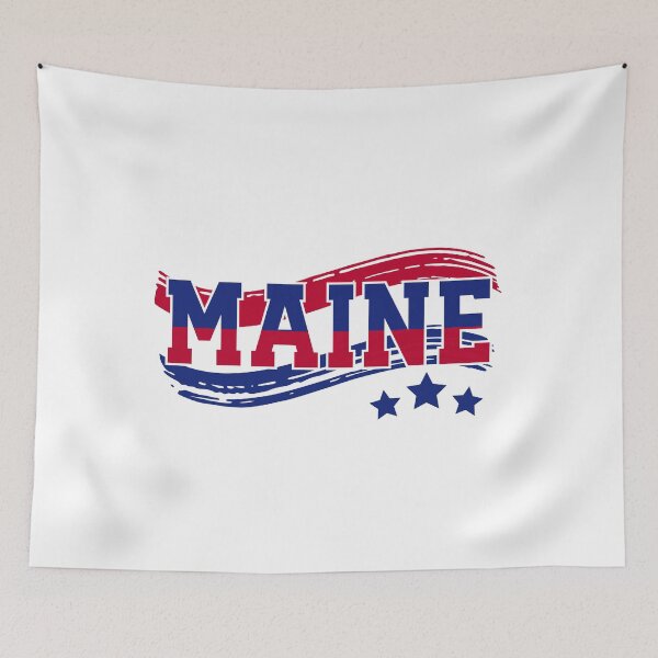Item preview, Maine (America!) designed and sold by Whackadoodletee.