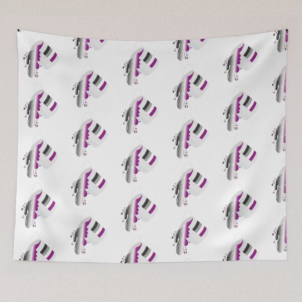Item preview, Asexual Pride Overflow – Paint Can Art designed and sold by Rainbowtree8.