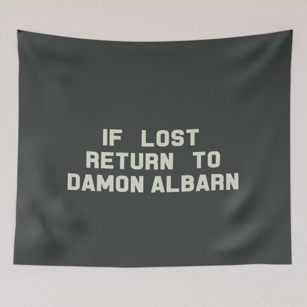 Artikelvorschau, If Lost Return to Damon Albarn Tee entworfen und verkauft von 2000sbabyangel.