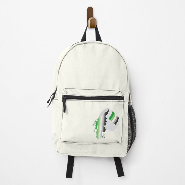 Item preview, Aromantic Pride Overflow – Paint Can Art designed and sold by Rainbowtree8.