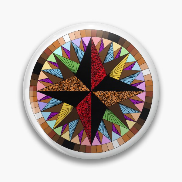 Artikelvorschau, Queer BIPOC Pride Mandala entworfen und verkauft von EBParsley.