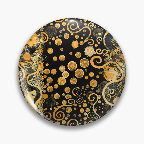 Item preview, Gustav Klimt Inspired Golden And Black Abstract  designed and sold by DEC02.