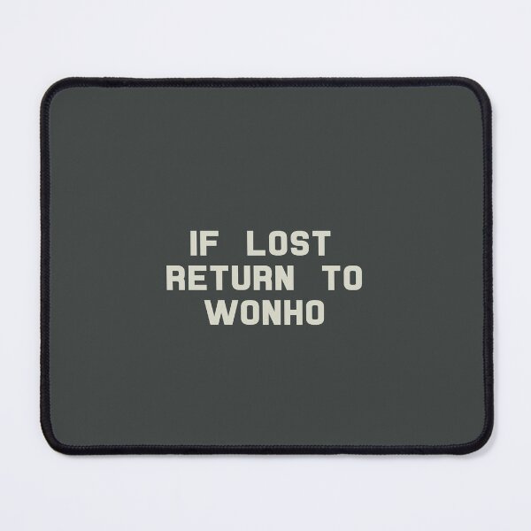 Item preview, If Lost Return to Wonho Tee designed and sold by deluluhaze.