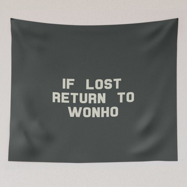 Item preview, If Lost Return to Wonho Tee designed and sold by deluluhaze.