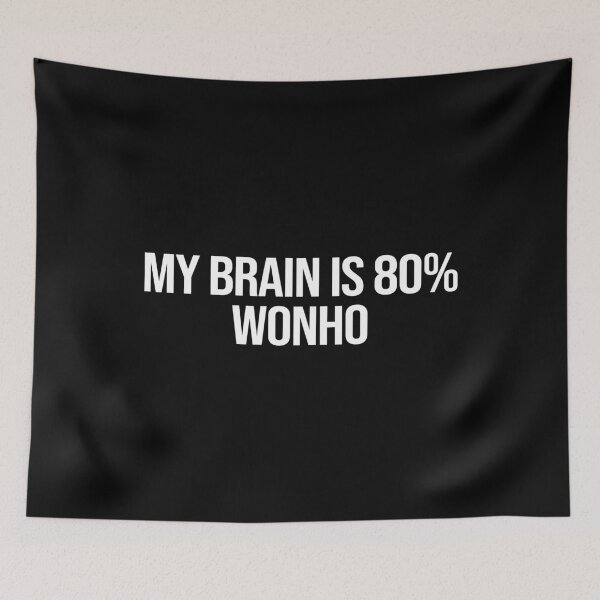 Item preview, My Brain is 80% Wonho designed and sold by deluluhaze.
