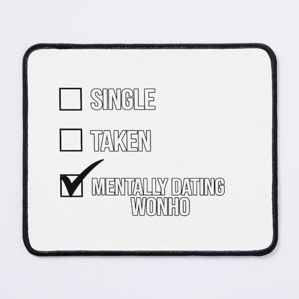 Item preview, Single, Taken, Mentally Dating Wonho designed and sold by deluluhaze.