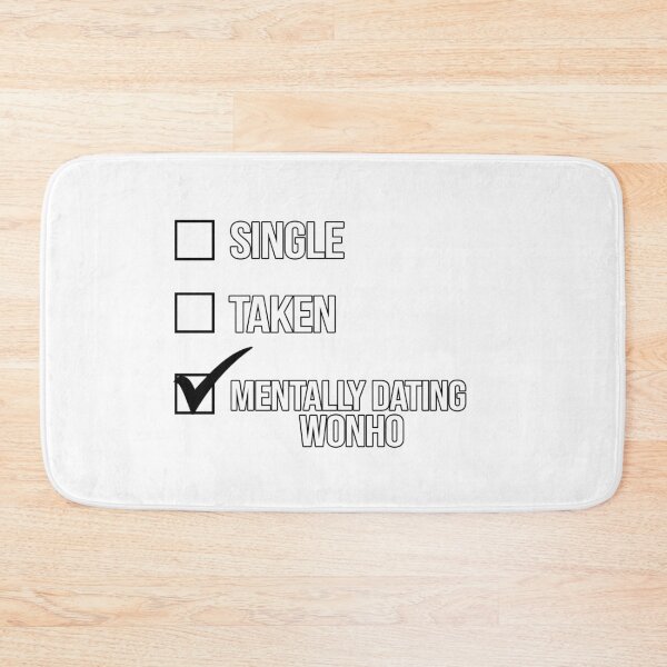 Item preview, Single, Taken, Mentally Dating Wonho designed and sold by deluluhaze.