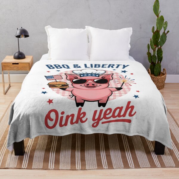 Item preview, BBQ & Liberty Pig Funny Patriotic Design	 designed and sold by Vexel Studio.