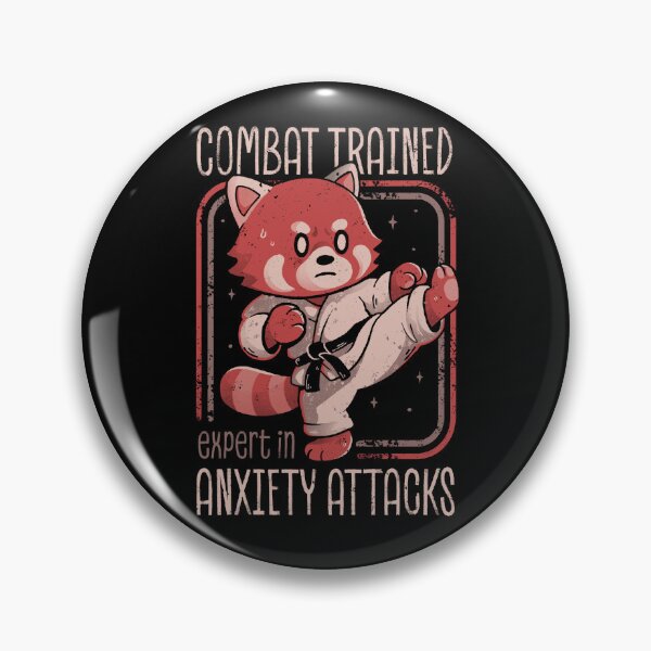 Item preview, Anxiety Attack Expert Funny Red Panda designed and sold by EduEly.
