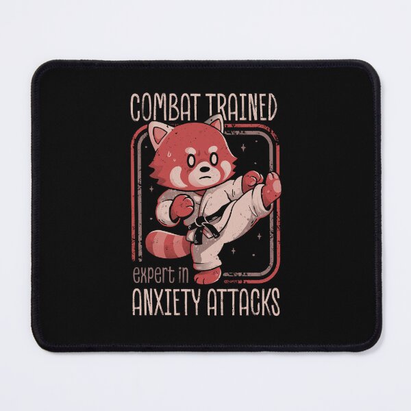 Item preview, Anxiety Attack Expert Funny Red Panda designed and sold by EduEly.