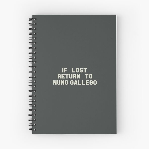Item preview, If Lost Return to Nuno Gallego Tee designed and sold by 2000sbabyangel.