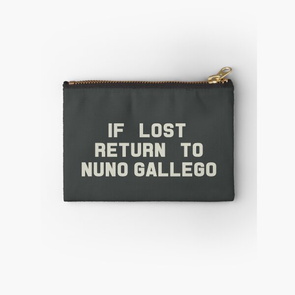 Item preview, If Lost Return to Nuno Gallego Tee designed and sold by 2000sbabyangel.