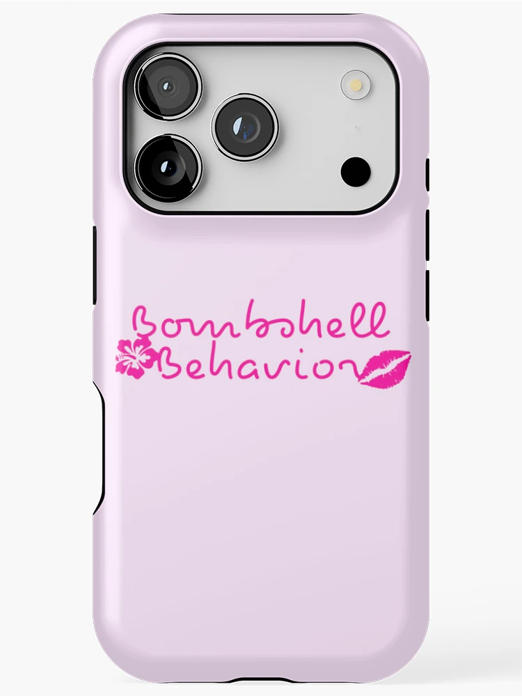 Thumbnail 1 of 4, iPhone Case, Bombshell Behavior designed and sold by Keeping Art Heavenly.