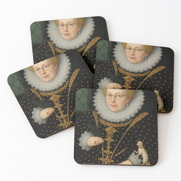 Item preview, Queen Andrea I Ermine Portrait designed and sold by FiberForge.