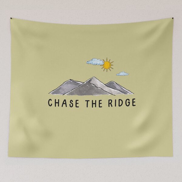 Item preview, chase the ridge - mountain illustration designed and sold by CypisDesign.