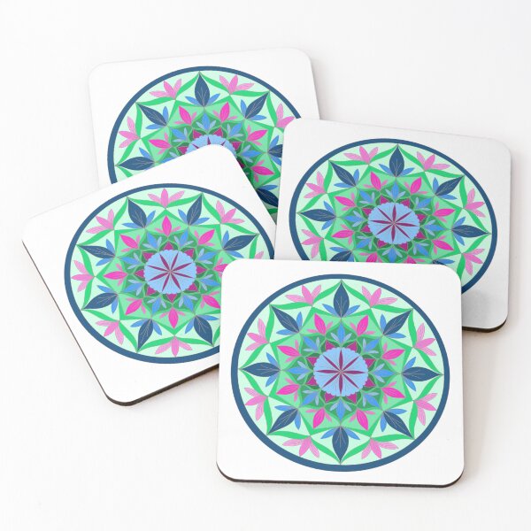 Item preview, Polysexual Pride Mandala designed and sold by EBParsley.