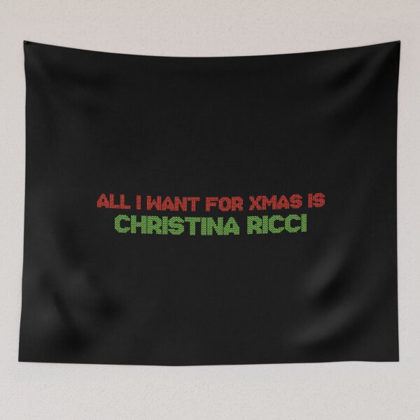 Item preview, All I Want for Xmas is Christina Ricci designed and sold by deluluhaze.