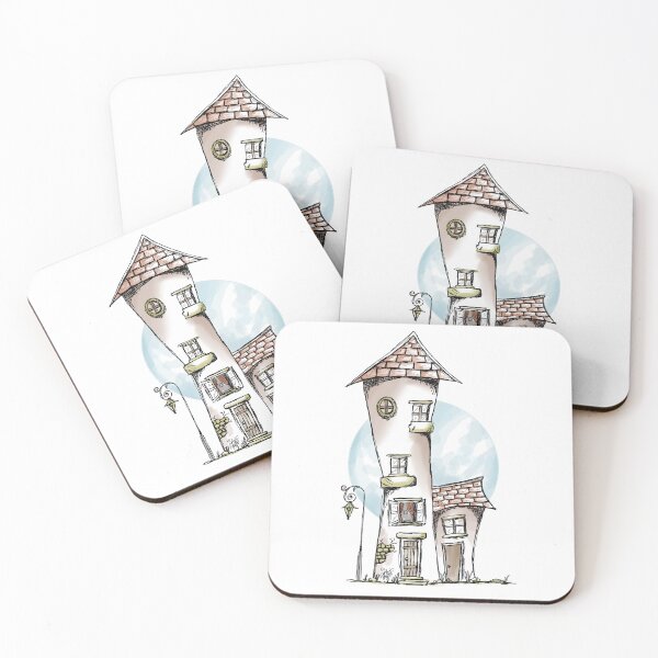 Item preview, Moonlit Cottage Whimsy designed and sold by Way-Of-Art.