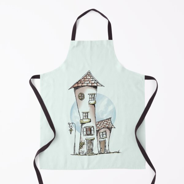 Item preview, Moonlit Cottage Whimsy designed and sold by Way-Of-Art.