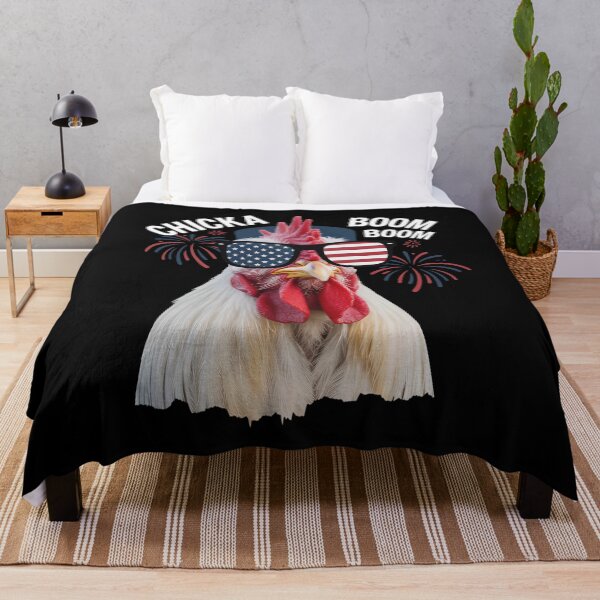 Item preview, Chicka Boom Boom Patriotic Chicken Design	 designed and sold by Vexel Studio.