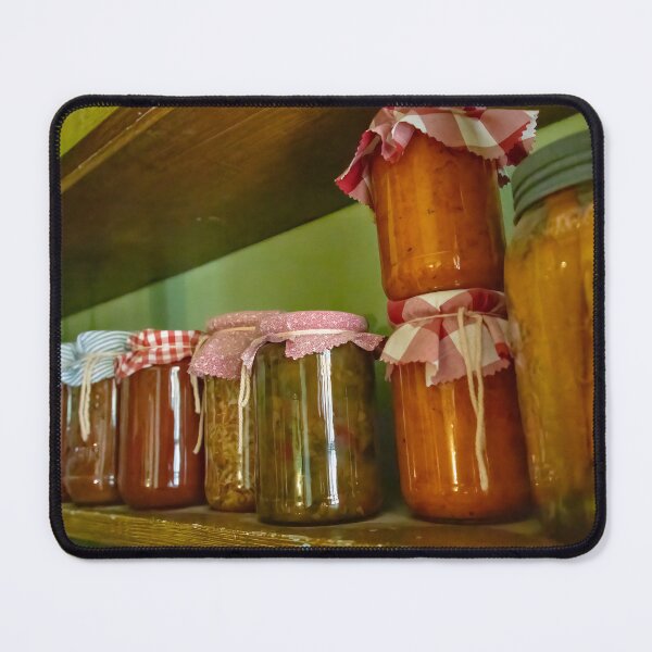Item preview, Rustic Preserves on Wooden Shelf designed and sold by jrtwynam.