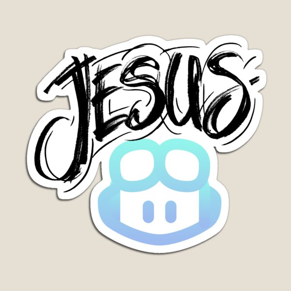 Aperçu de l'œuvre Autocollant « Jésus est mon copilote » – Design inspiré de GitHub Copilot, IA, Microsoft, OpenAI, ChatGPT créée et vendue par PopGlue.