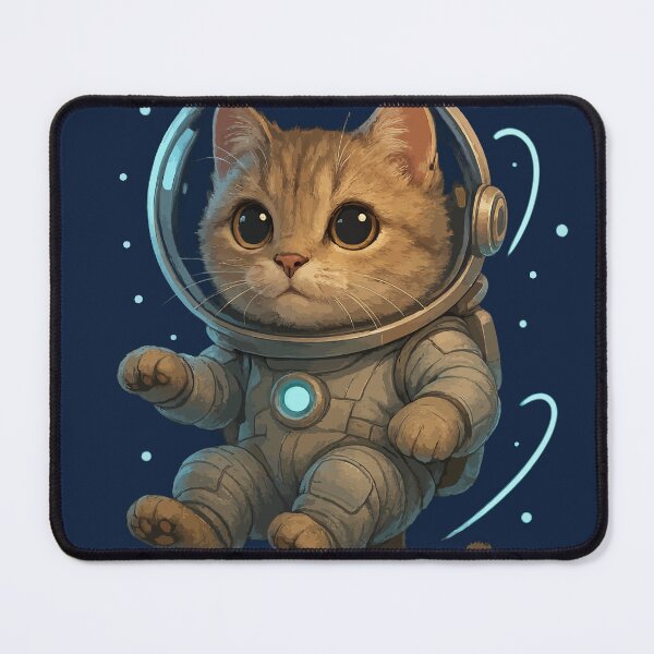 Item preview, Floating Space Cat  designed and sold by xmoudx.