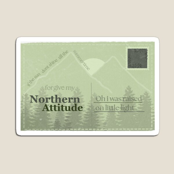 Artikelvorschau, Aufkleber „Northern Attitude“ entworfen und verkauft von Sunshinestickerx.