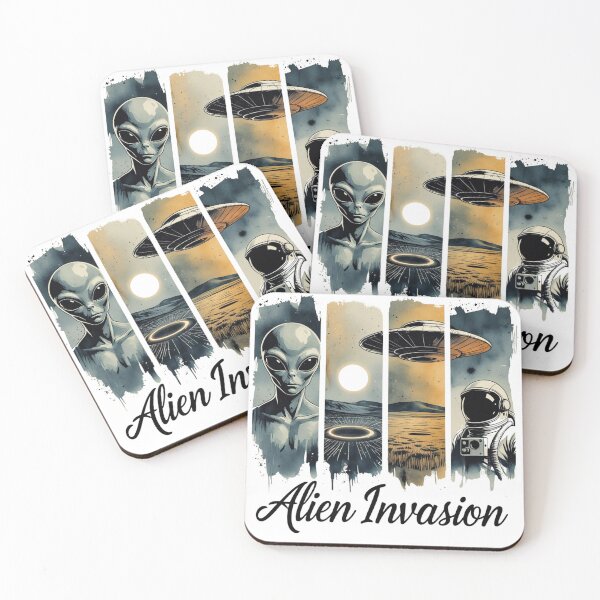 Item preview, Alien Invasion: Sci-Fi Encounter designed and sold by Frame of Mind .