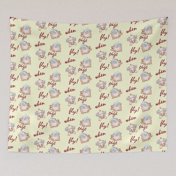 Item preview, When Pigs Fly designed and sold by artmuvz.