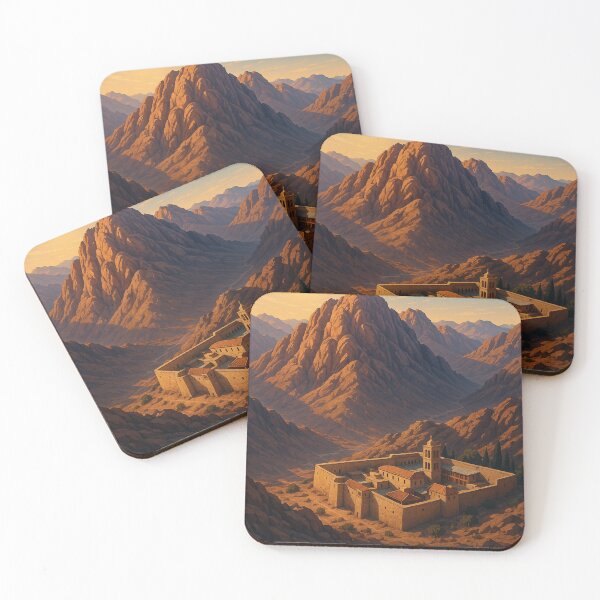 Item preview, Mount Sinai Sunrise and Saint Catherine’s Monastery, Egypt designed and sold by Aryabek.
