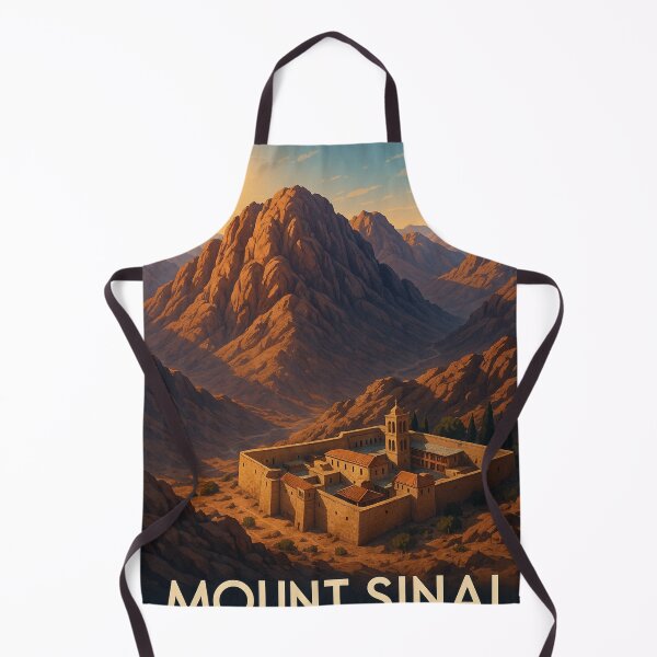 Item preview, Mount Sinai Sunrise and Saint Catherine’s Monastery, Egypt designed and sold by Aryabek.