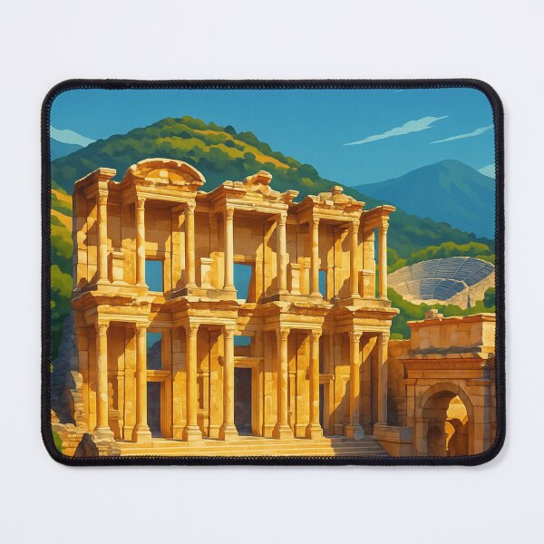 Item preview, : Library of Celsus at Ephesus in Aegean Turkey designed and sold by Aryabek.