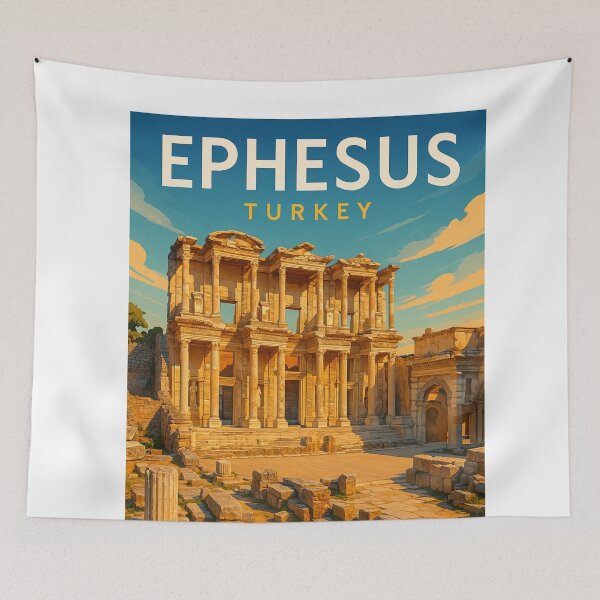 Item preview, Ancient Ruins of Ephesus with Roman Columns, Turkey designed and sold by Aryabek.