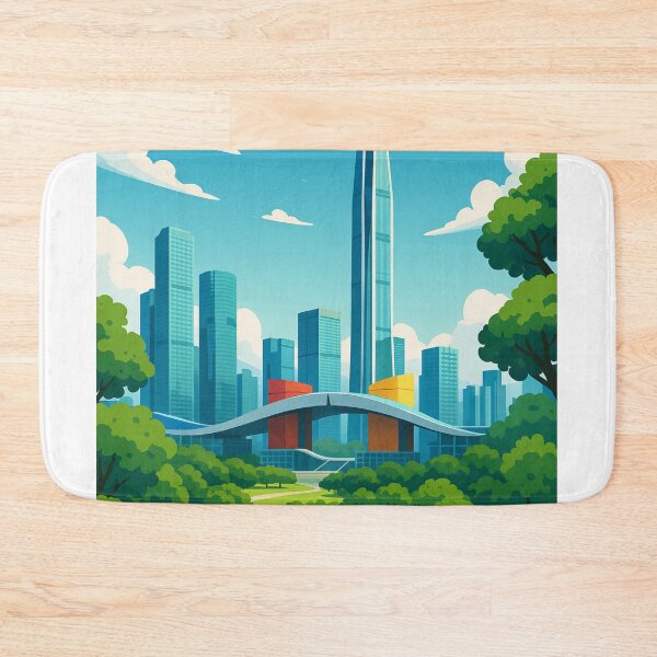 Item preview, Shenzhen Ping An Tower and Civic Center in Lianhuashan Park designed and sold by Aryabek.
